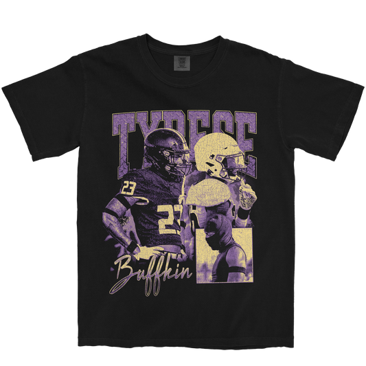 TYRESE BUFFKIN GRAPHIC BLACK TEE