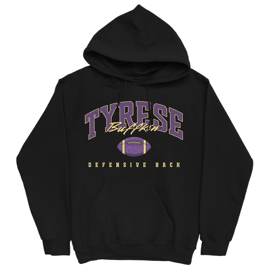 TYRESE BUFFKIN FOOTBALL BLACK HOODIE