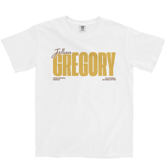 JILLIAN GREGORY CLASSIC WHITE TEE