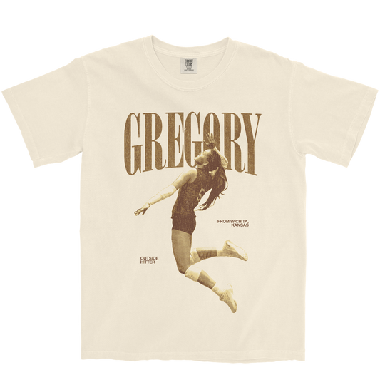 JILLIAN GREGORY VINTAGE IVORY TEE