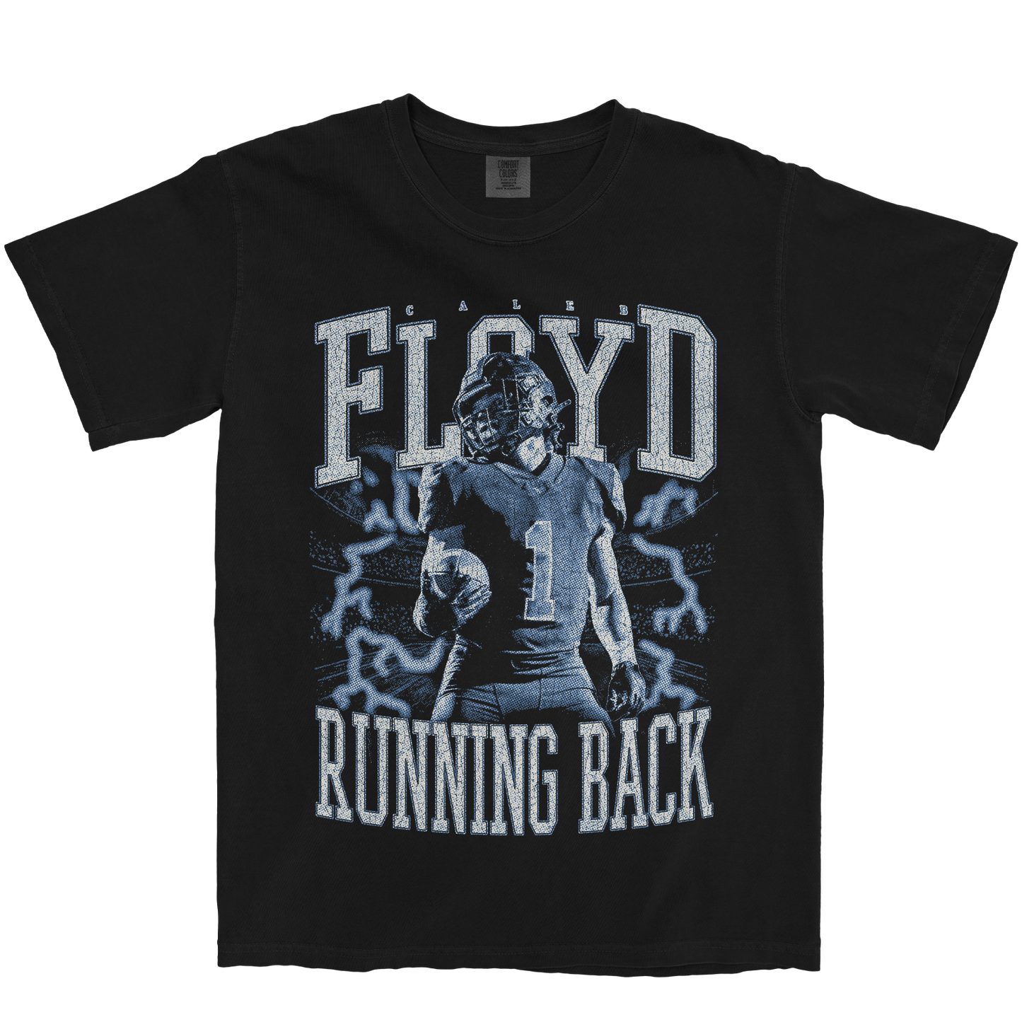 CALEB FLOYD VINTAGE BLACK TEE