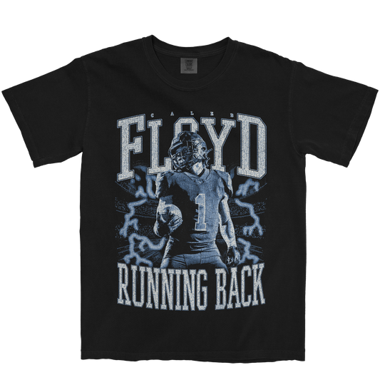 CALEB FLOYD VINTAGE BLACK TEE