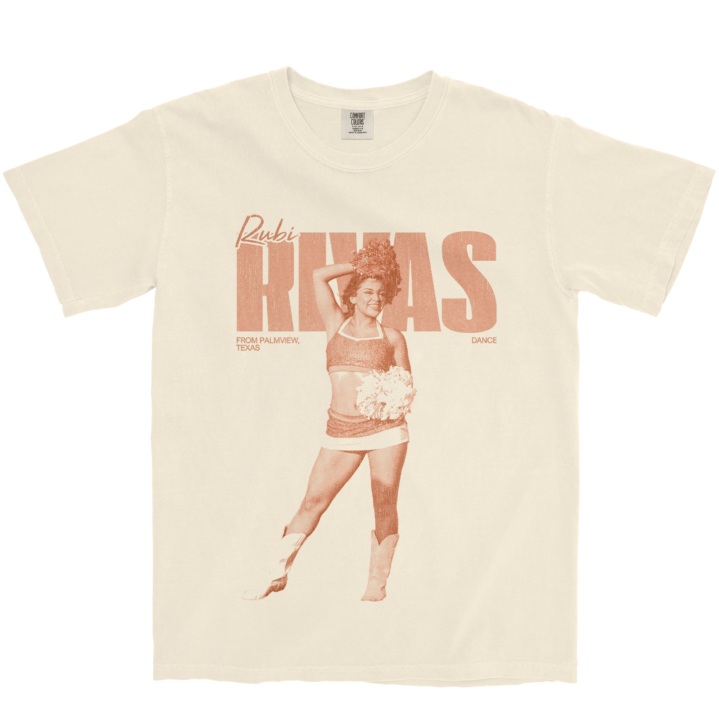 RUBI RIVAS VINTAGE IVORY TEE