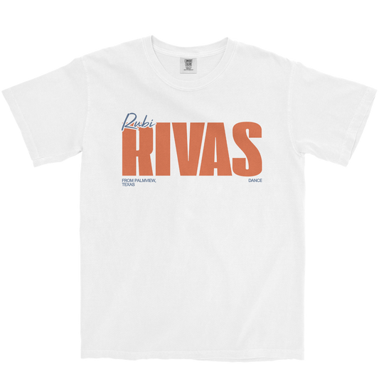 RUBI RIVAS CLASSIC WHITE TEE
