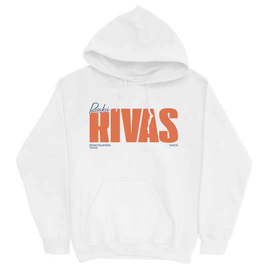 RUBI RIVAS CLASSIC WHITE HOODIE