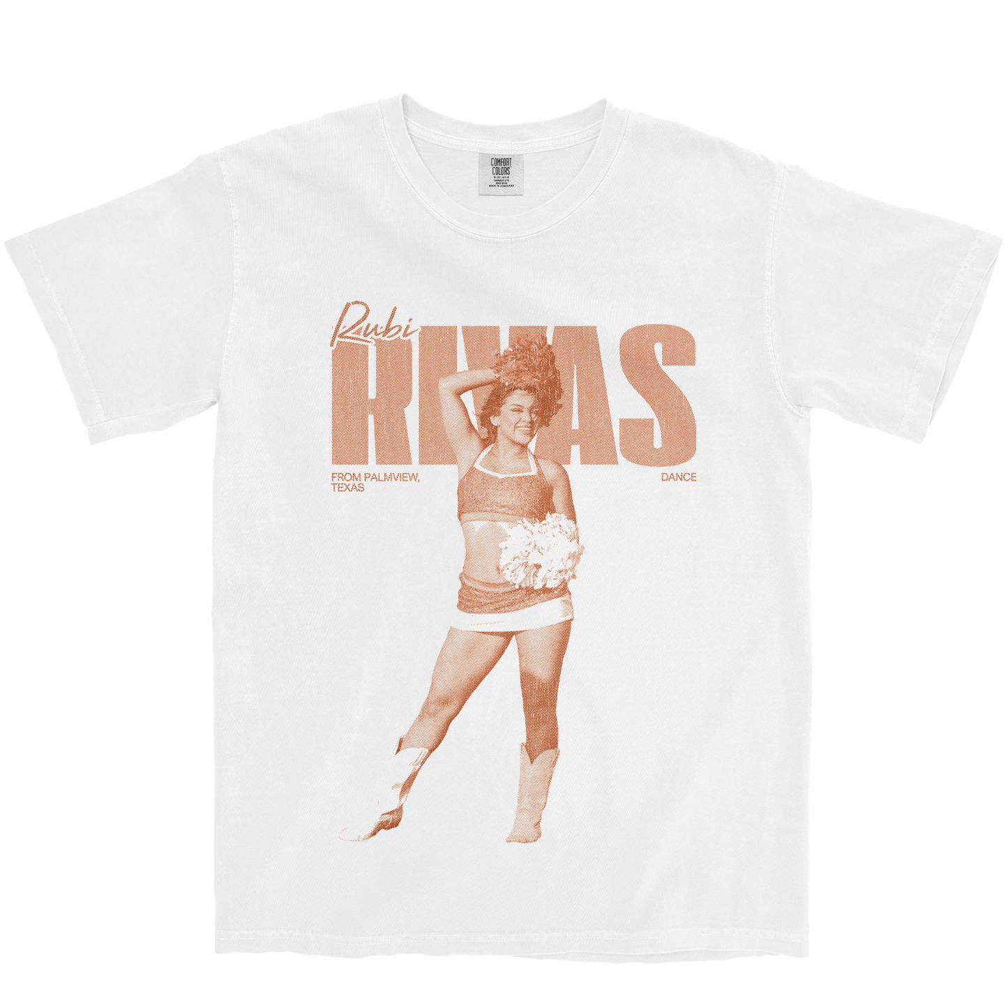 RUBI RIVAS VINTAGE WHITE TEE