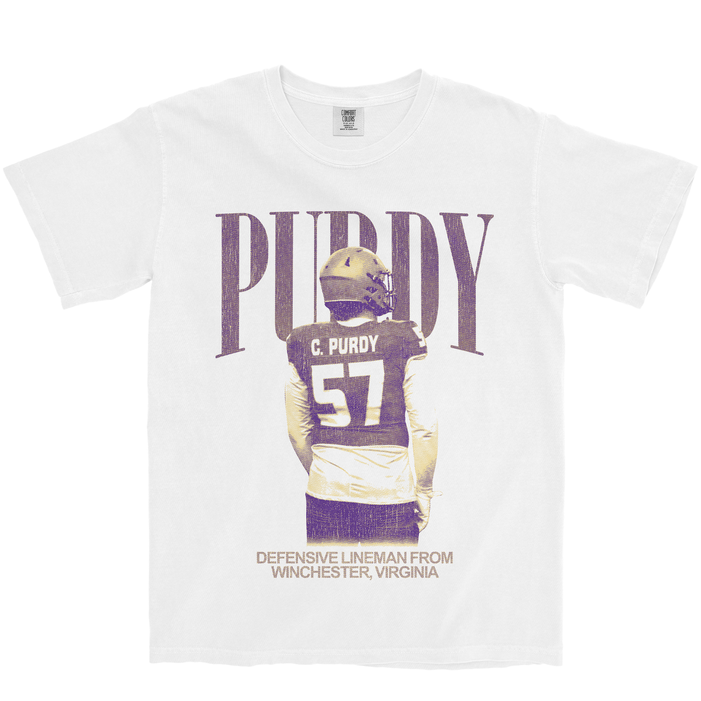 COLE PURDY VINTAGE WHITE TEE