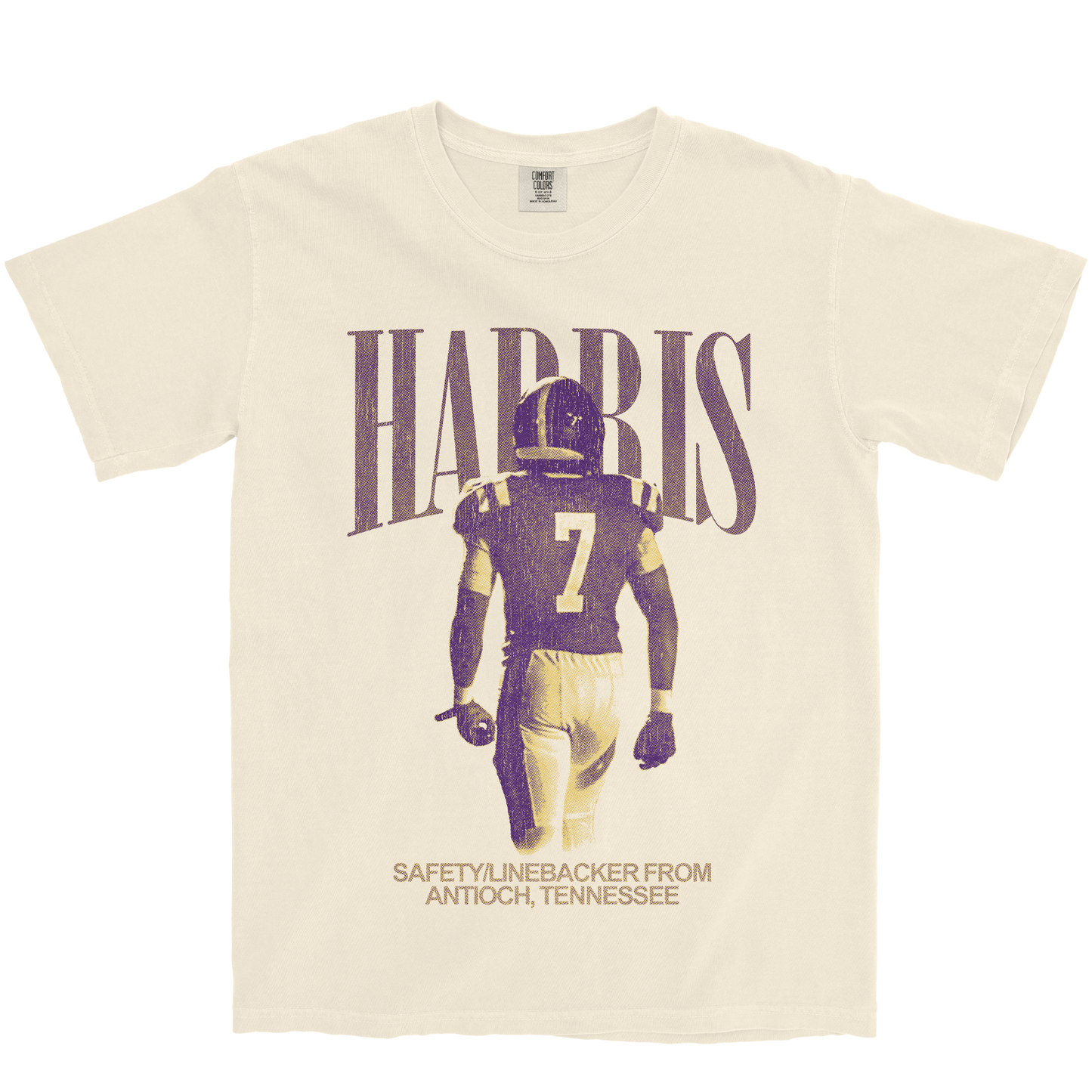 KEILAN HARRIS VINTAGE IVORY TEE
