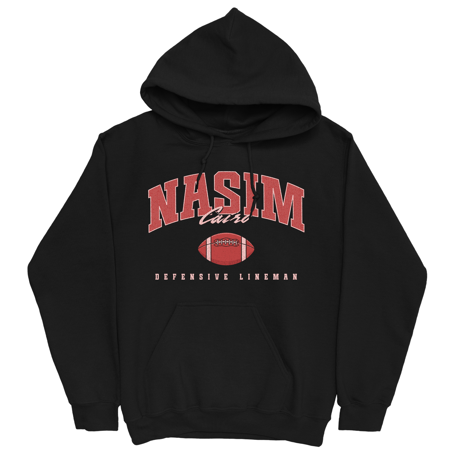 NASIM CAIRO FOOTBALL BLACK HOODIE
