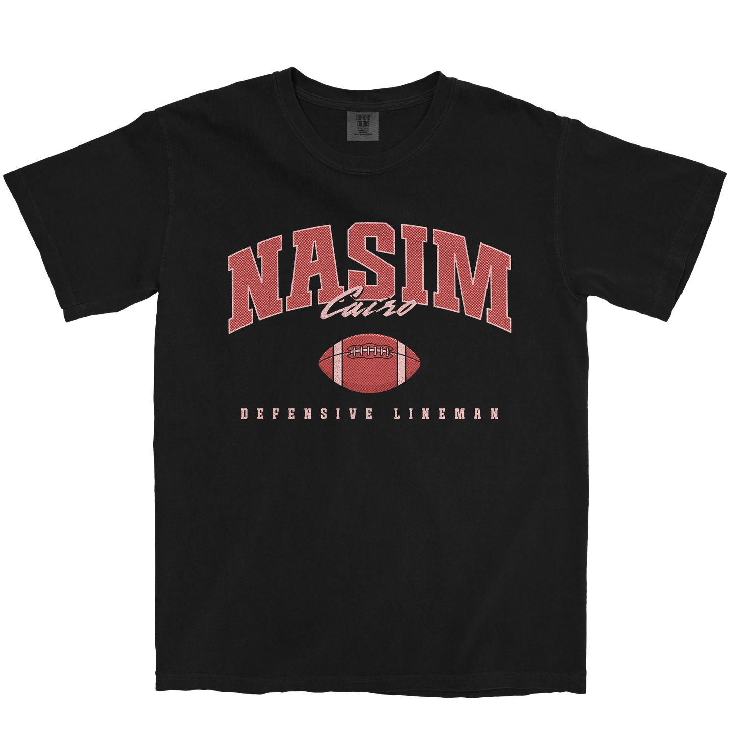 NASIM CAIRO FOOTBALL BLACK TEE