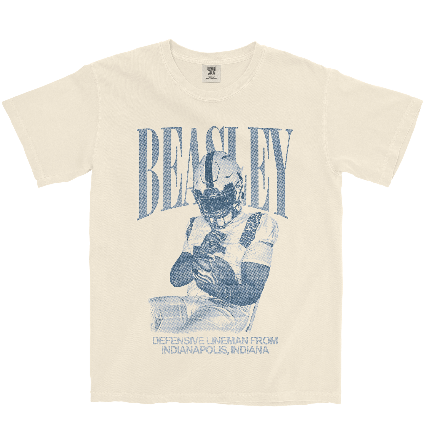 ROBERT BEASLEY VINTAGE IVORY TEE