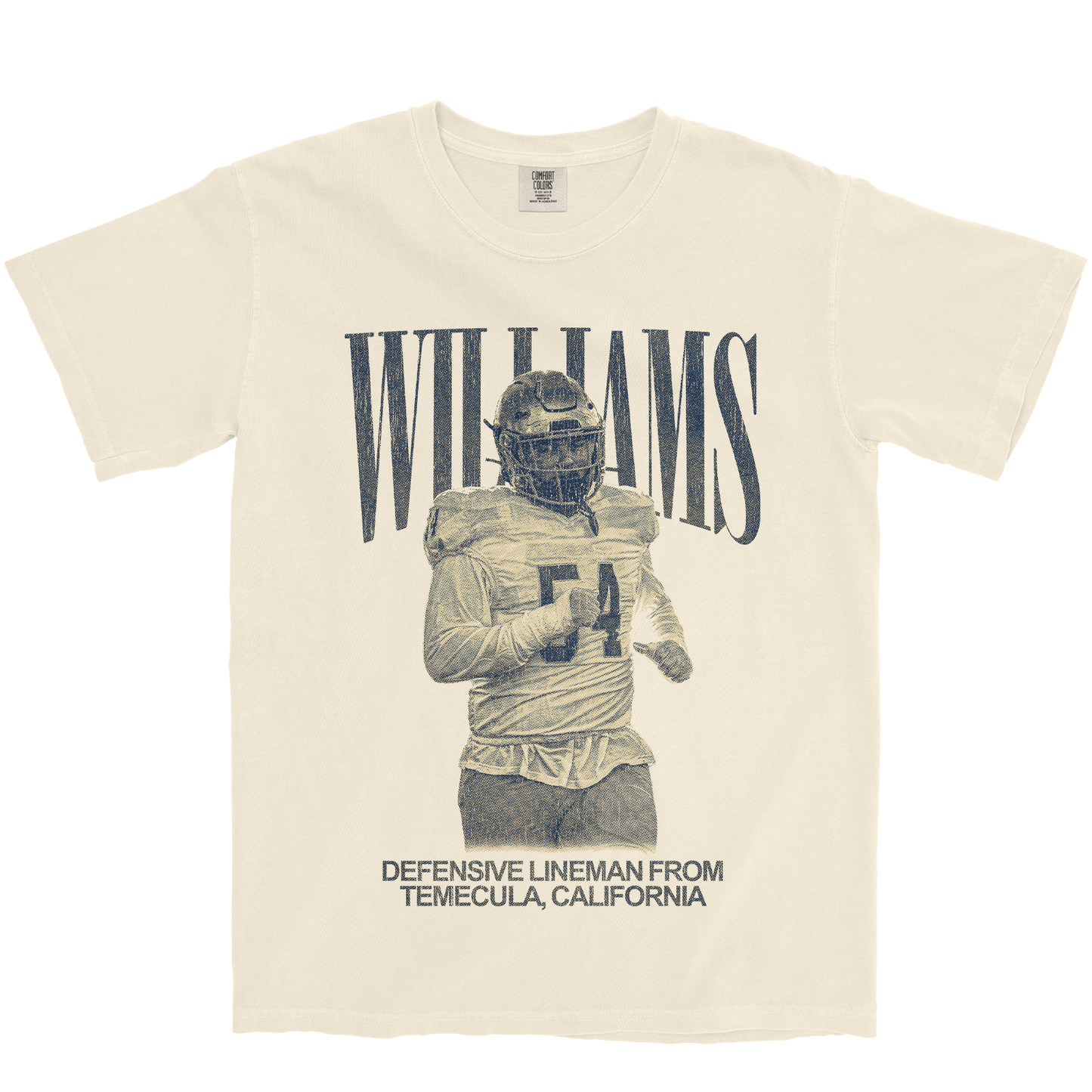 JAKE WILLIAMS VINTAGE IVORY TEE