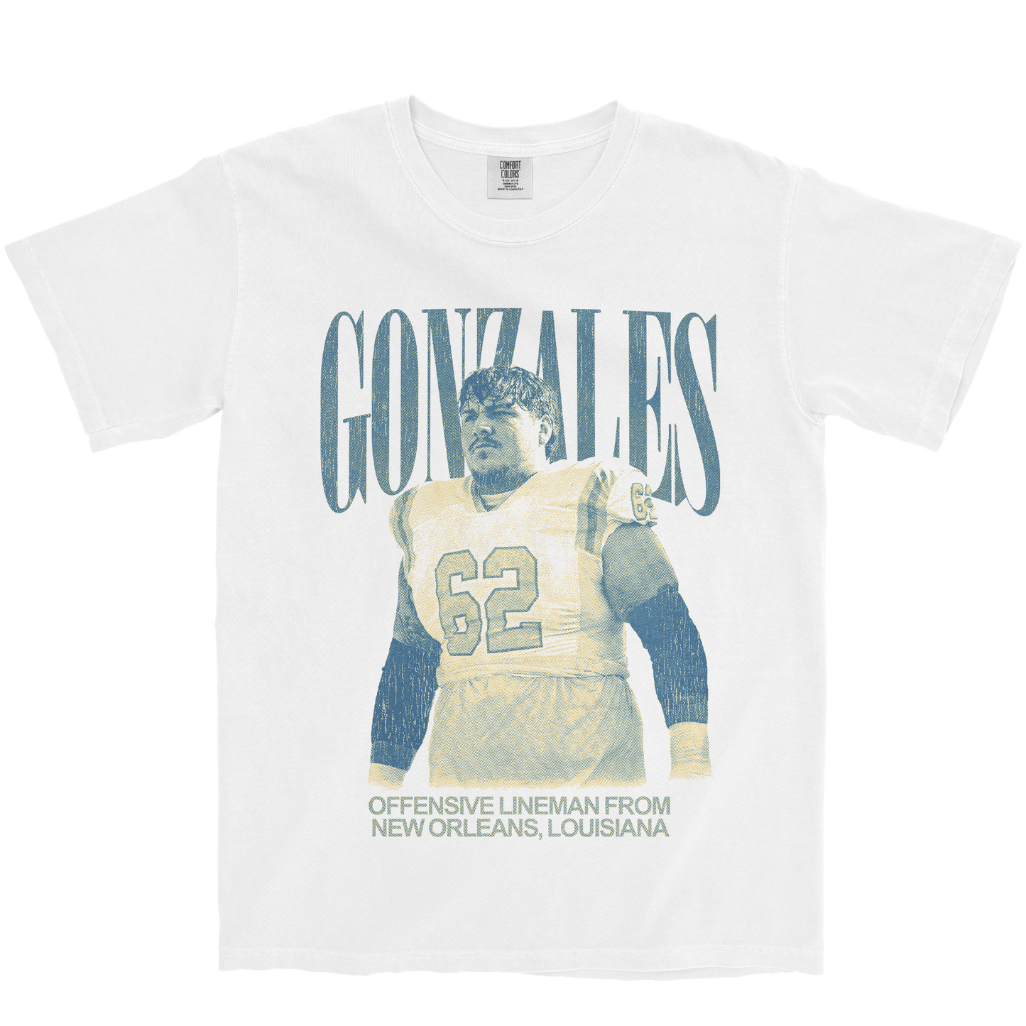 JUAN GONZALES VINTAGE WHITE TEE