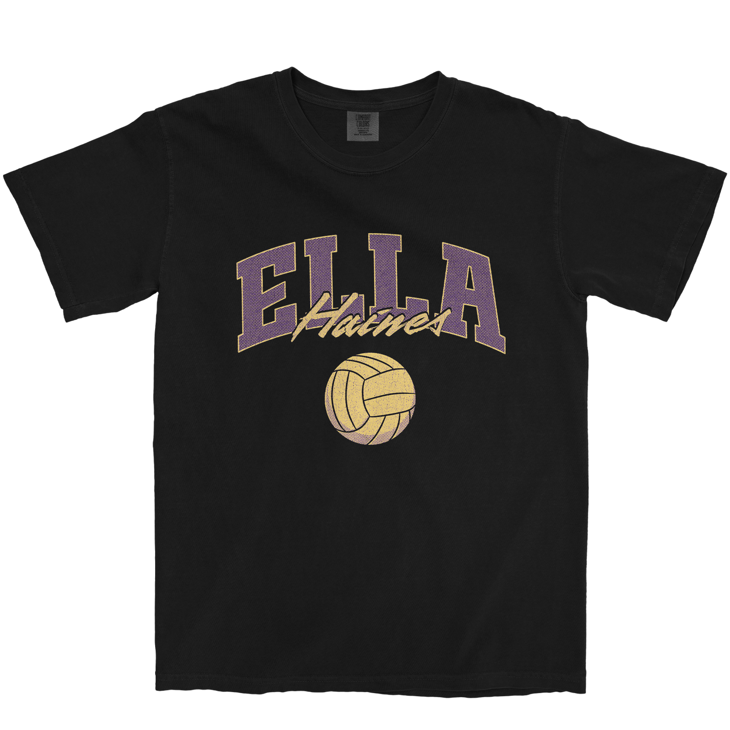ELLA HAINES VOLLEYBALL BLACK TEE