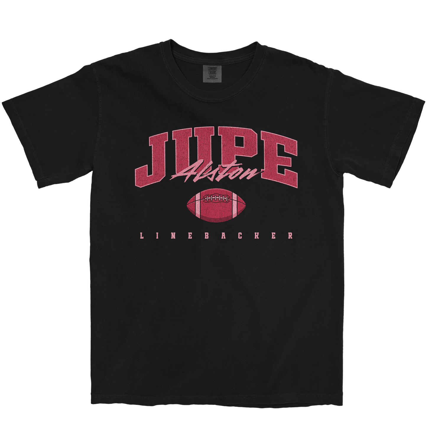 JUPE ALSTON FOOTBALL BLACK TEE