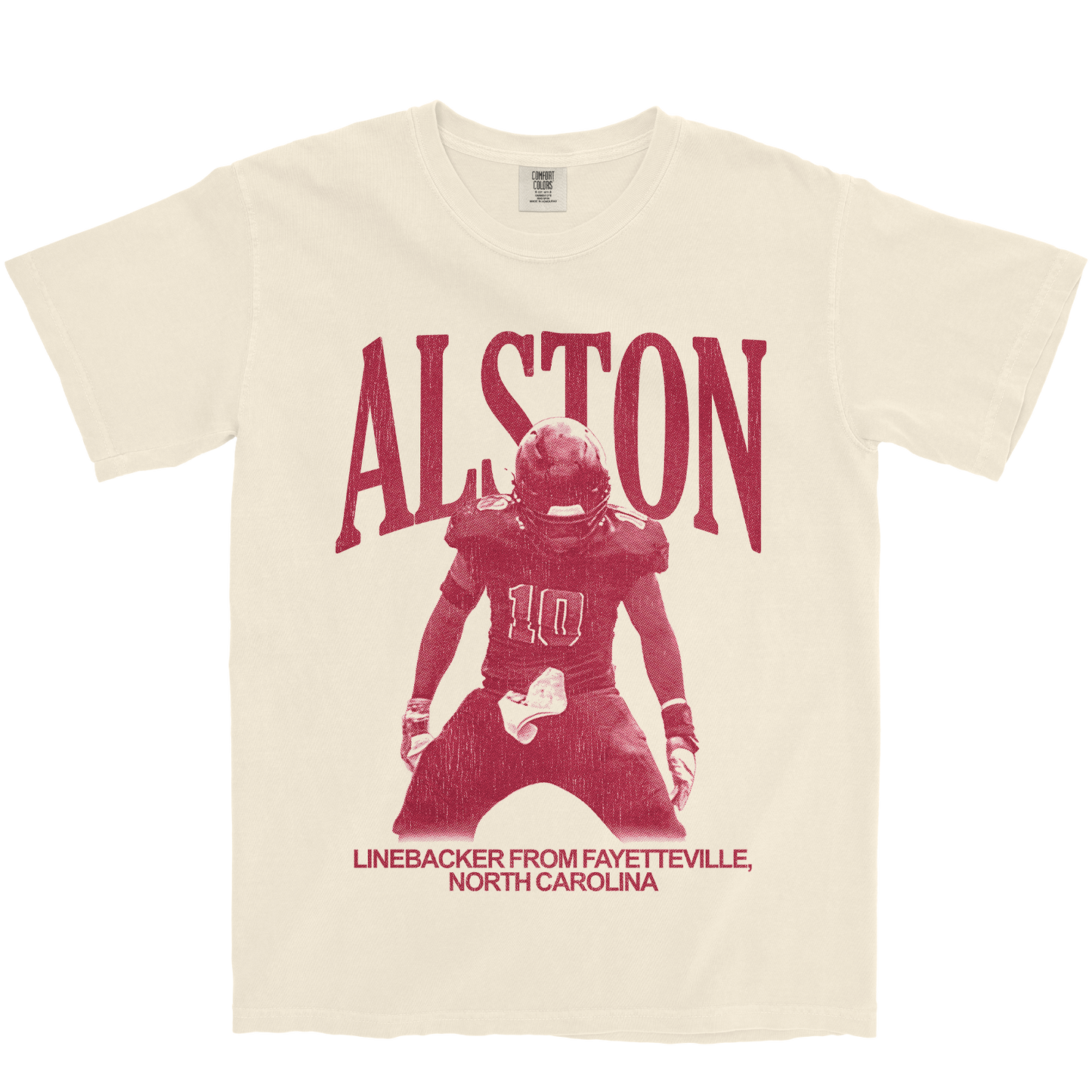 JUPE ALSTON VINTAGE IVORY TEE