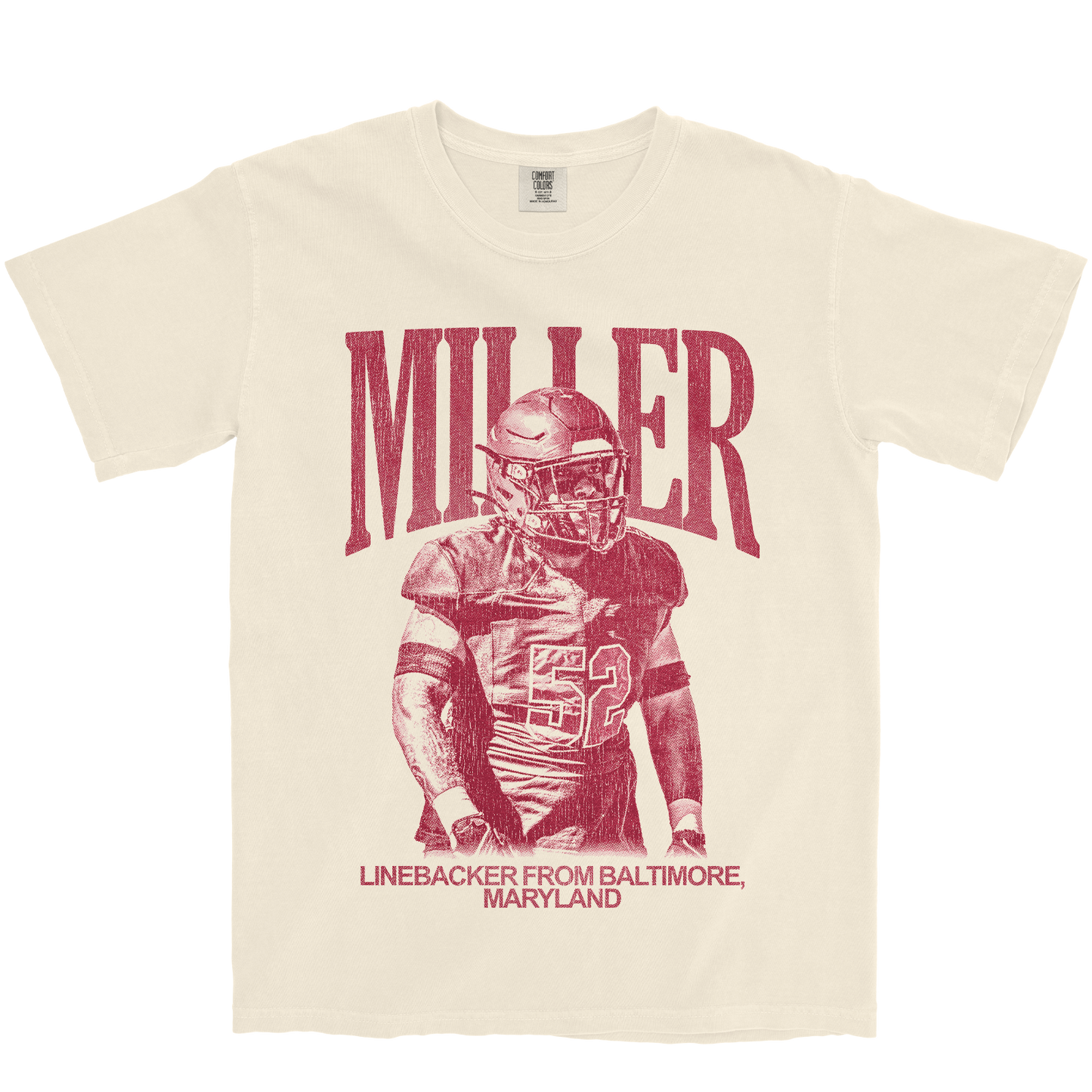 CJ MILLER VINTAGE IVORY TEE