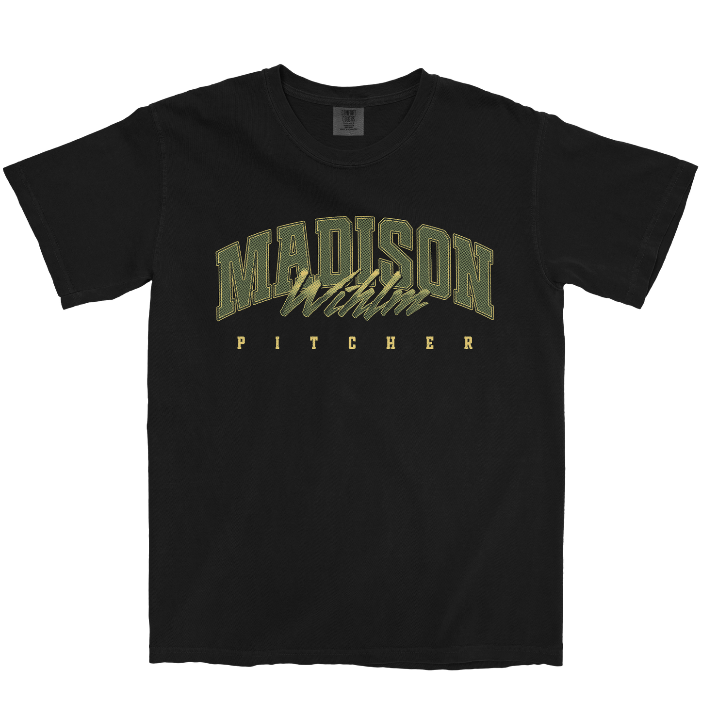 MADISON WIHLM CLASSIC BLACK TEE