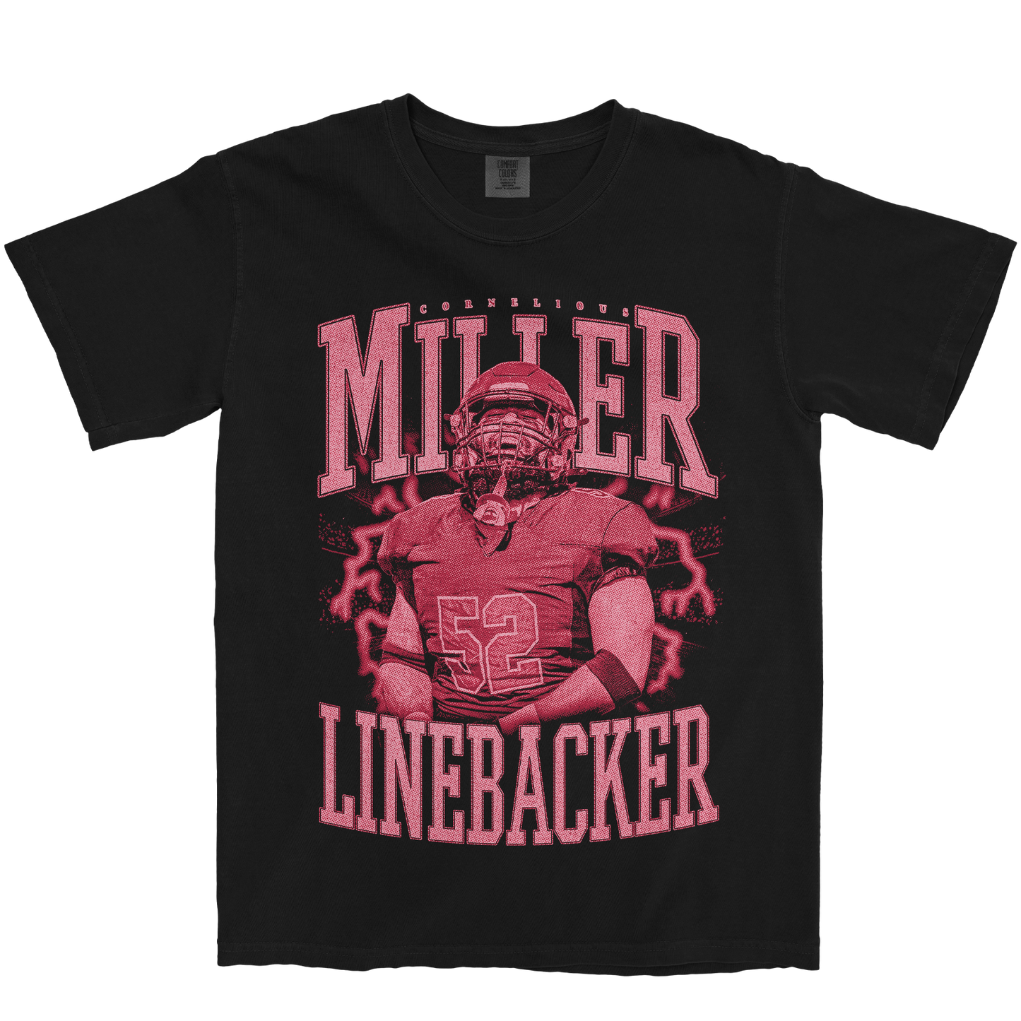 CJ MILLER VINTAGE BLACK TEE