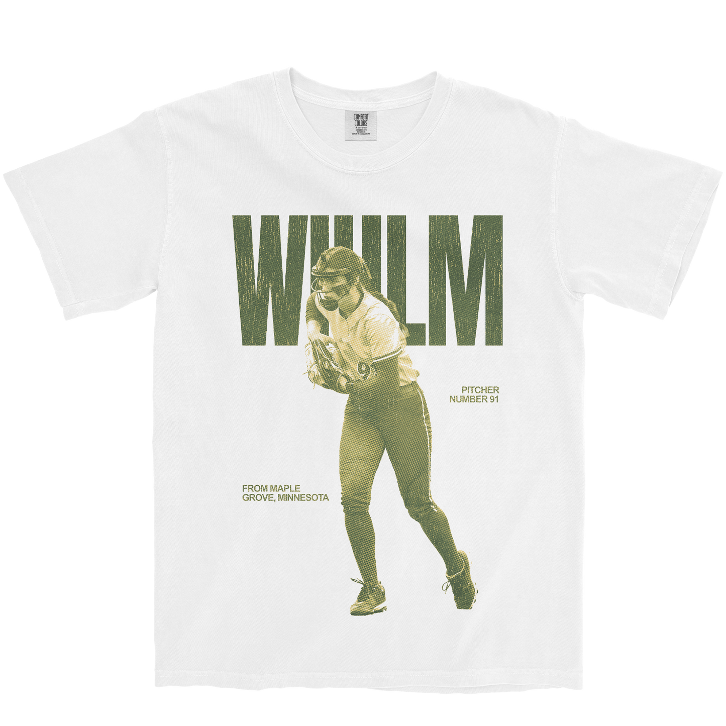 MADISON WIHLM VINTAGE WHITE TEE