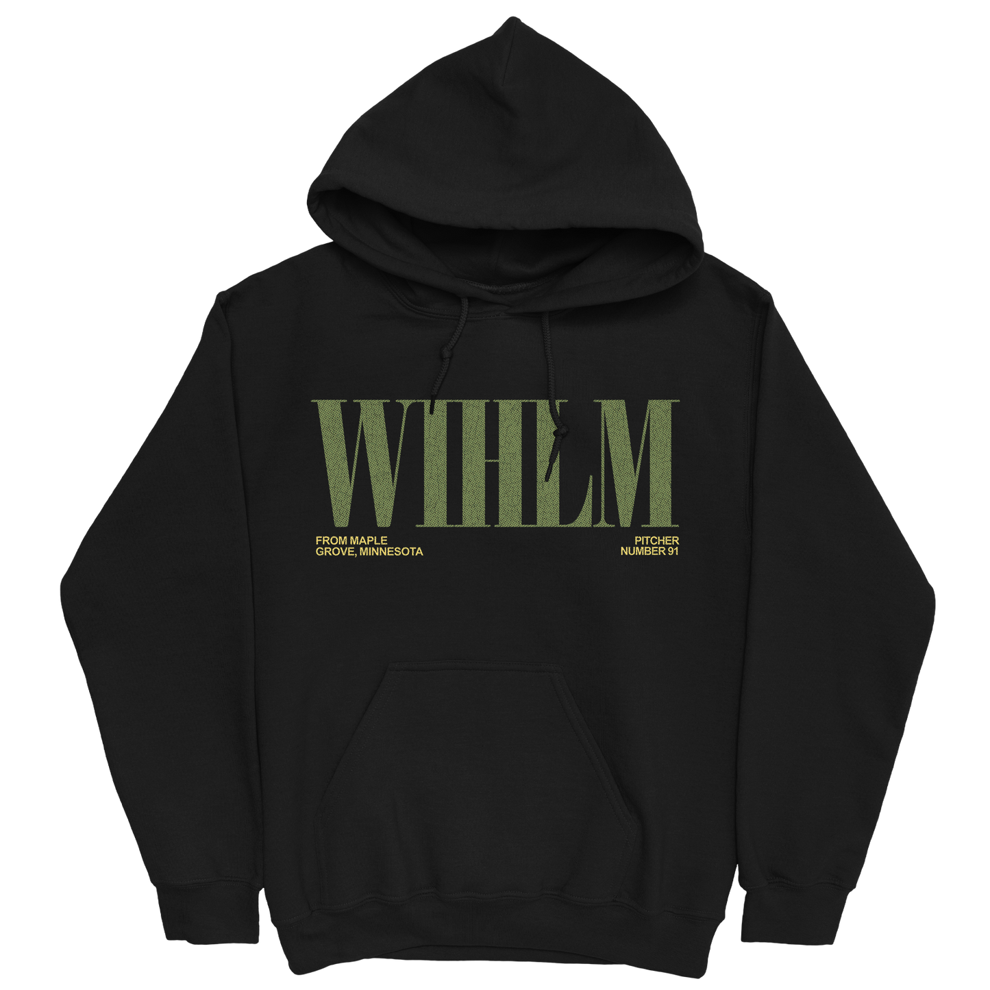 MADISON WIHLM BLACK HOODIE