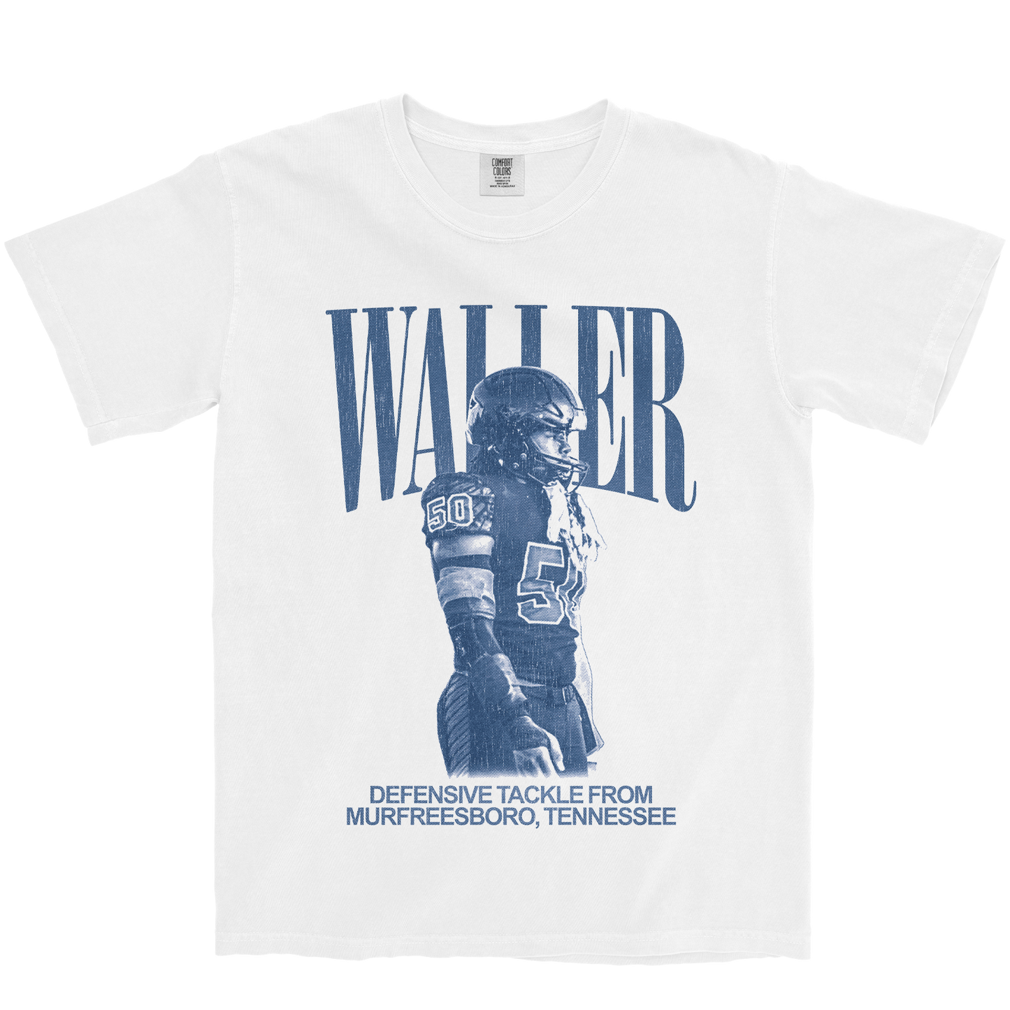 JONATHAN WALLER VINTAGE WHITE TEE