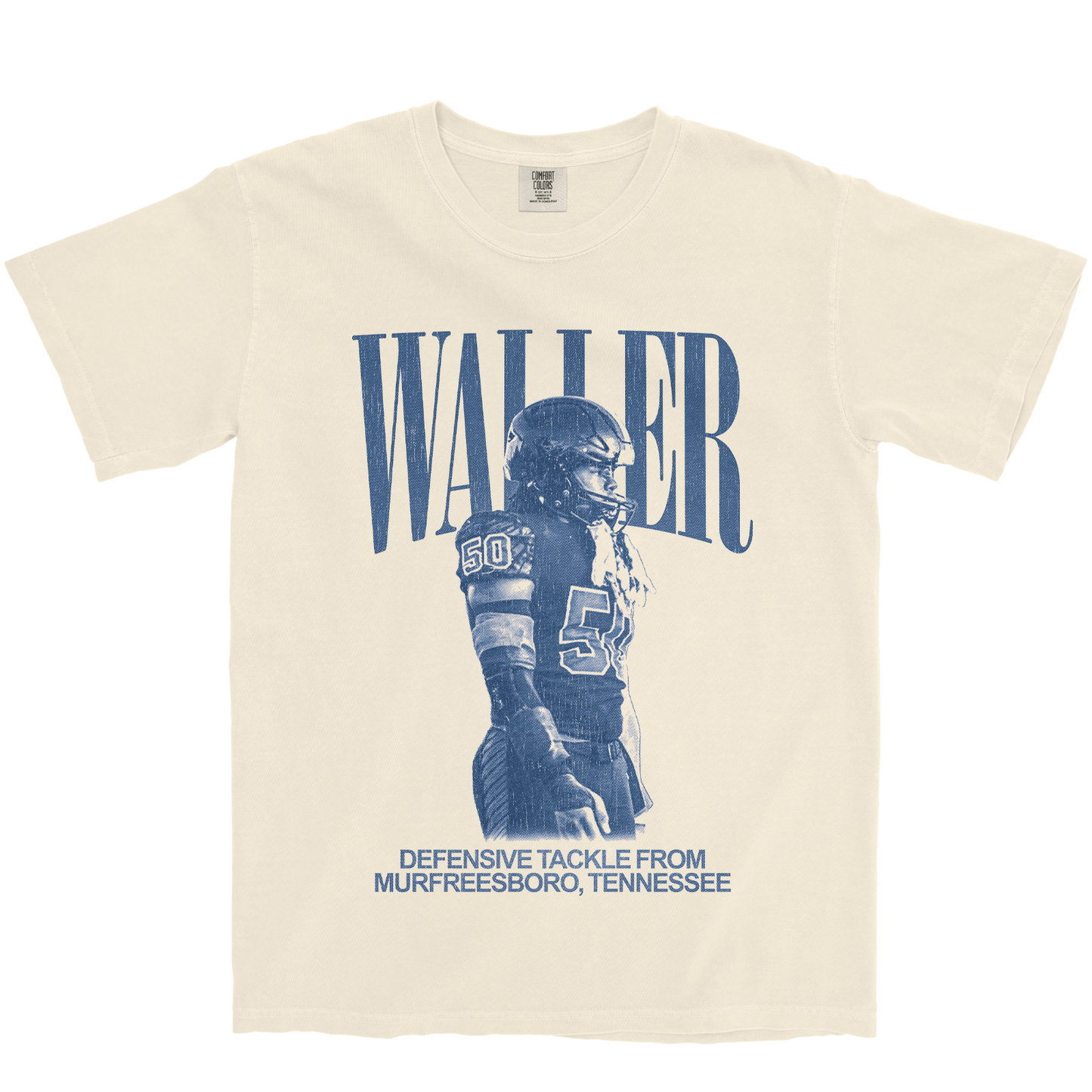 JONATHAN WALLER VINTAGE IVORY TEE