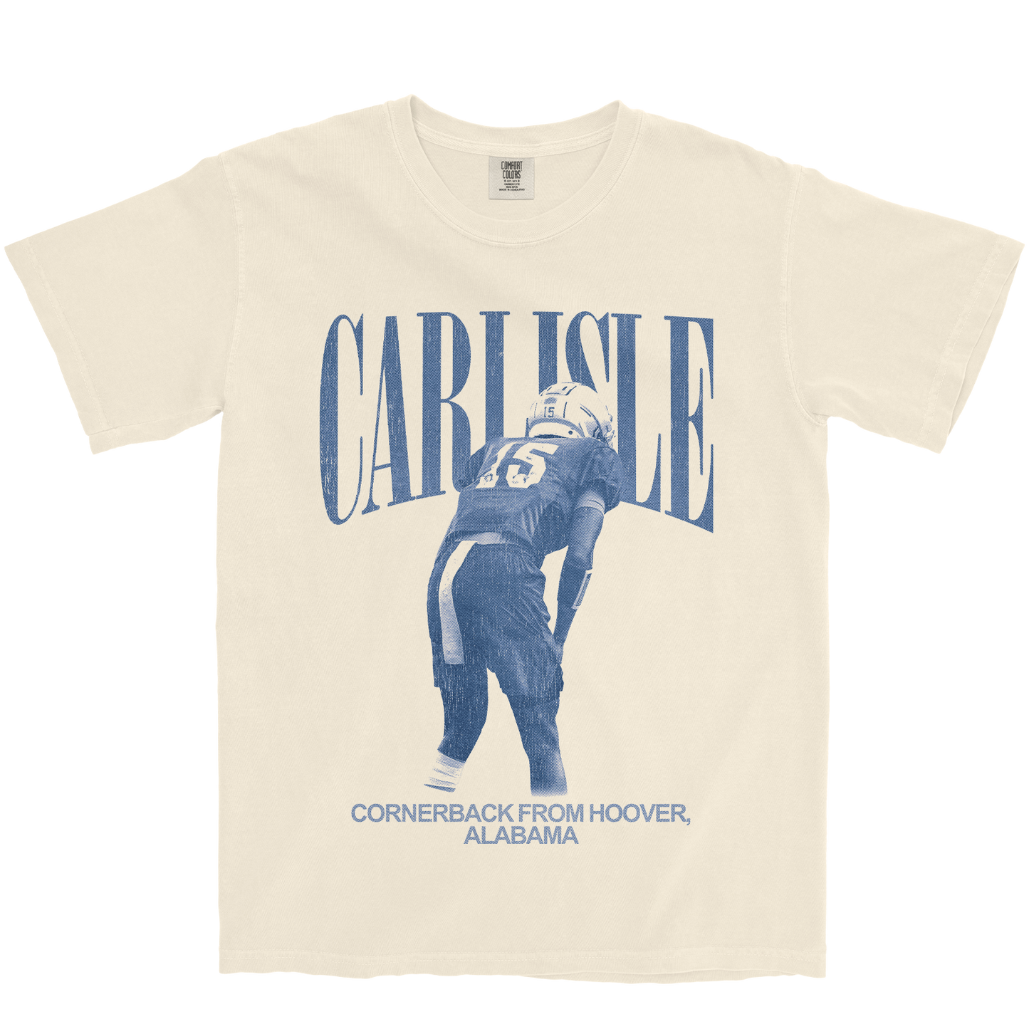DEVAN CARLISLE VINTAGE IVORY TEE