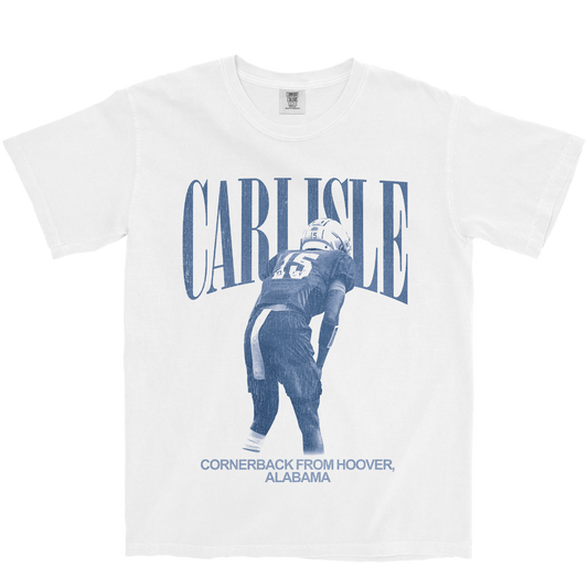 DEVAN CARLISLE VINTAGE WHITE TEE