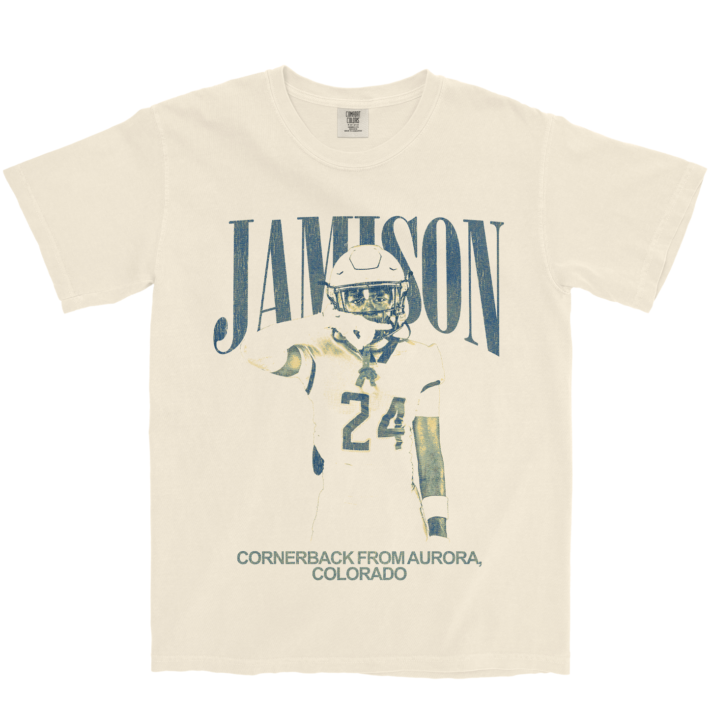MARQUIS JAMISON VINTAGE IVORY TEE