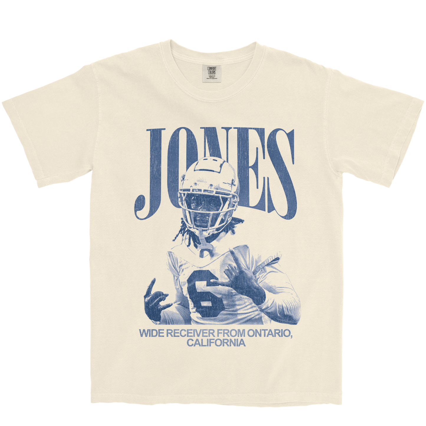 AJ JONES VINTAGE IVORY TEE