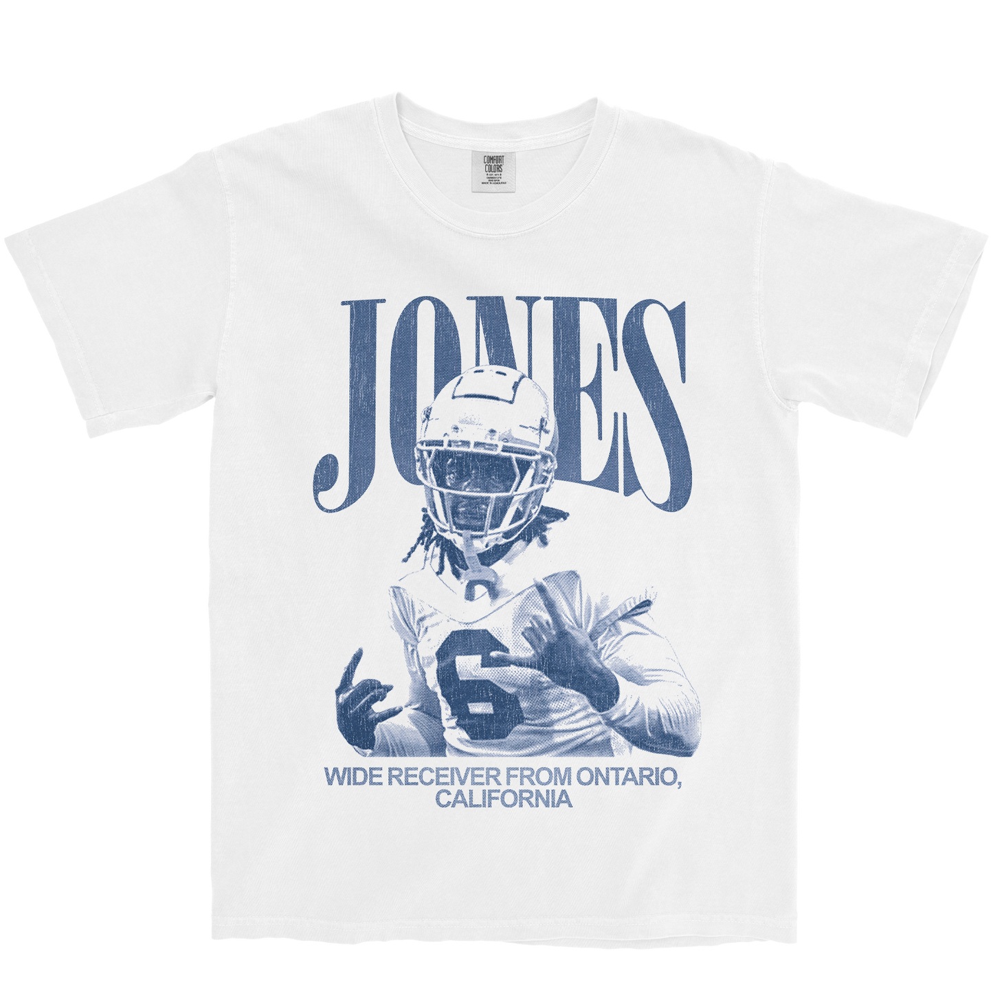 AJ JONES VINTAGE WHITE TEE