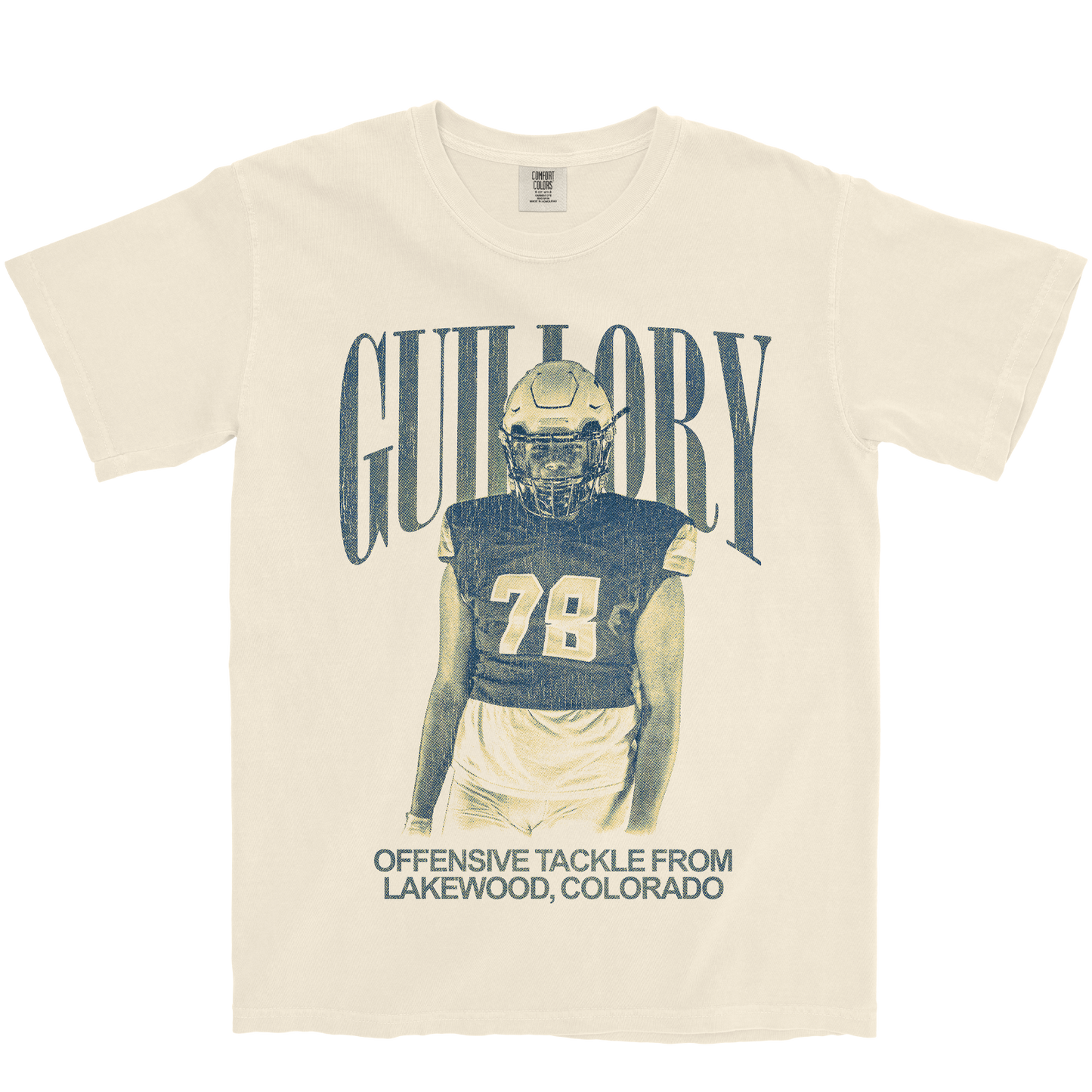 ANDRIAS GUILLORY VINTAGE IVORY TEE