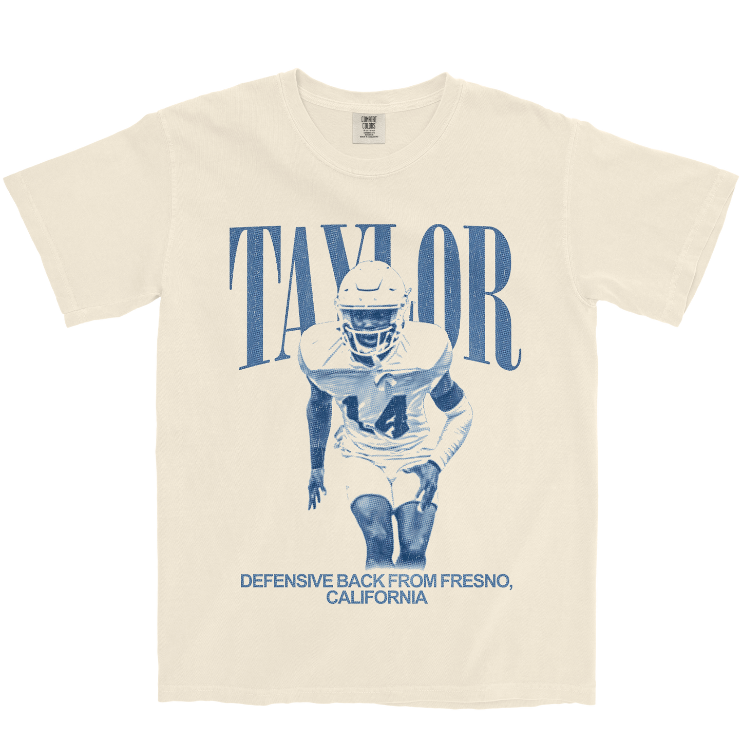 NOAH TAYLOR VINTAGE IVORY TEE