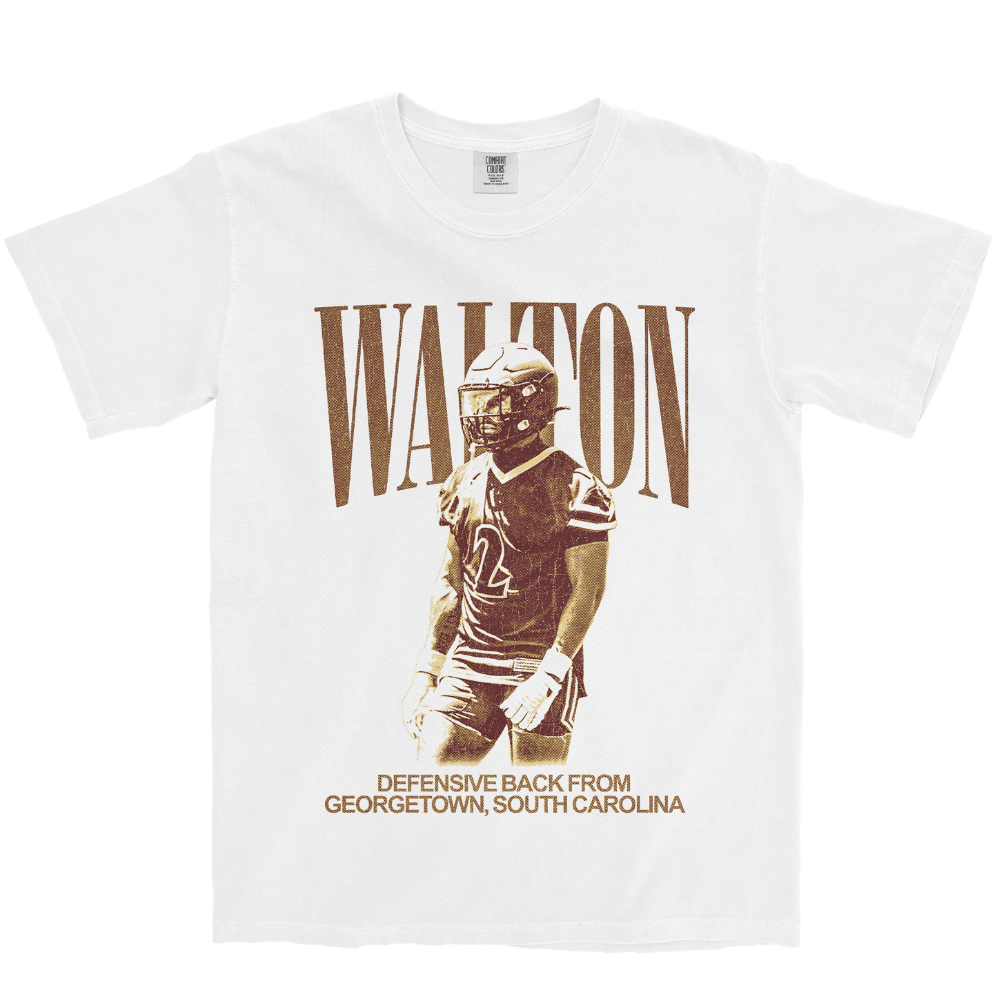 JA'LAUN WALTON VINTAGE WHITE TEE