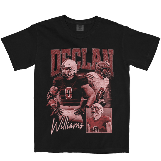DECLAN WILLIAMS GRAPHIC BLACK TEE