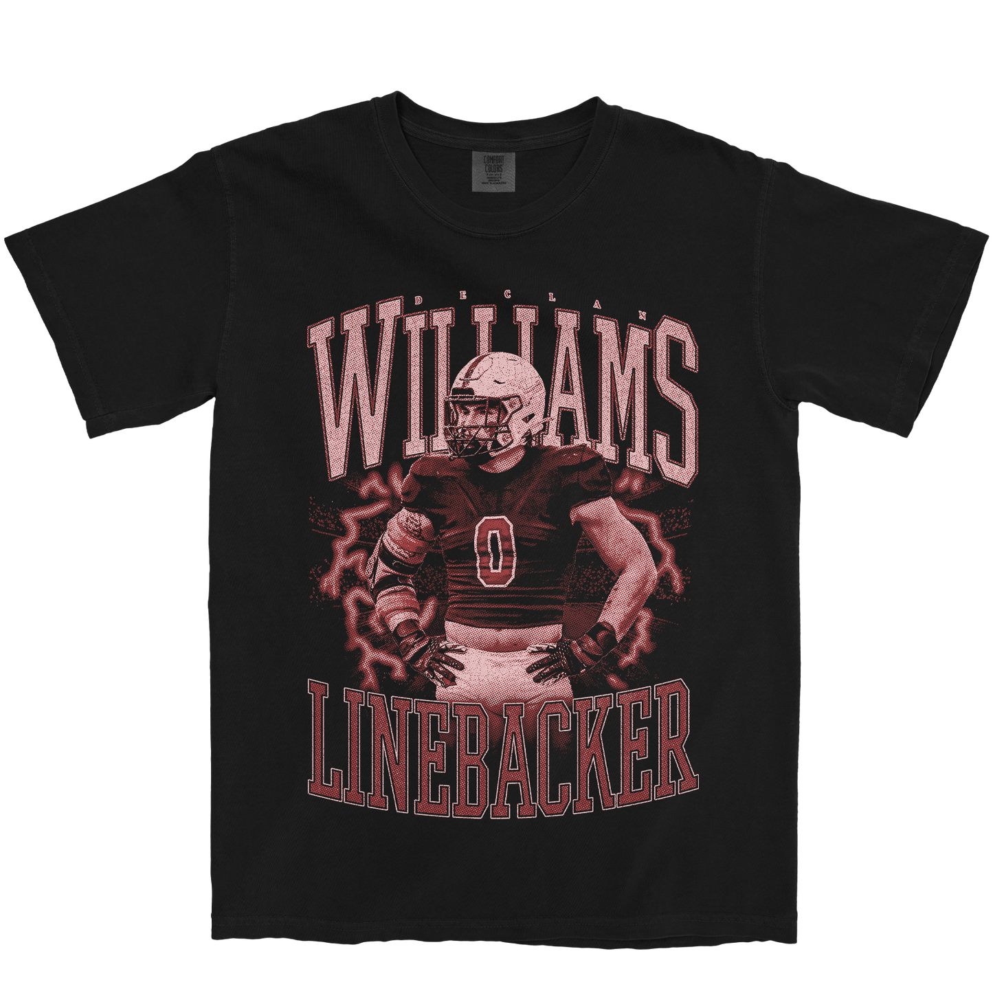 DECLAN WILLIAMS VINTAGE BLACK TEE