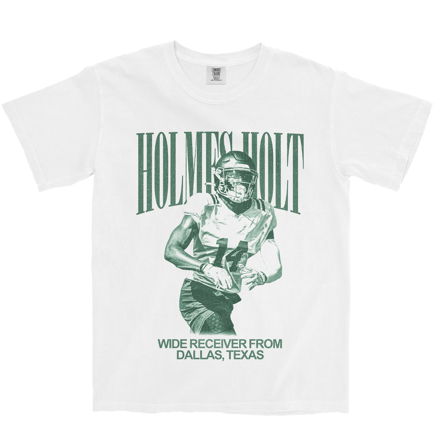 ELIJAH HOLMES-HOLT VINTAGE WHITE TEE
