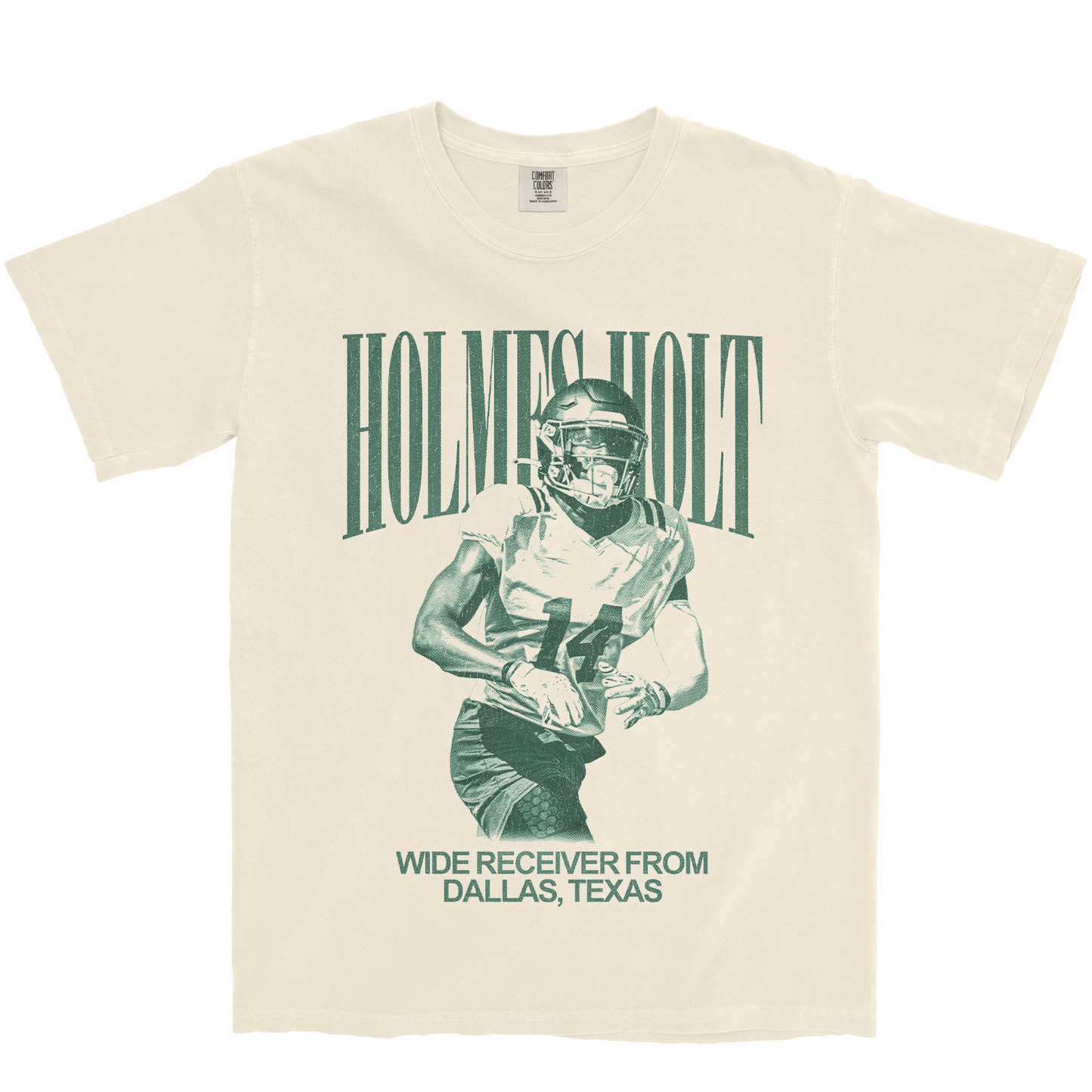 ELIJAH HOLMES-HOLT VINTAGE IVORY TEE