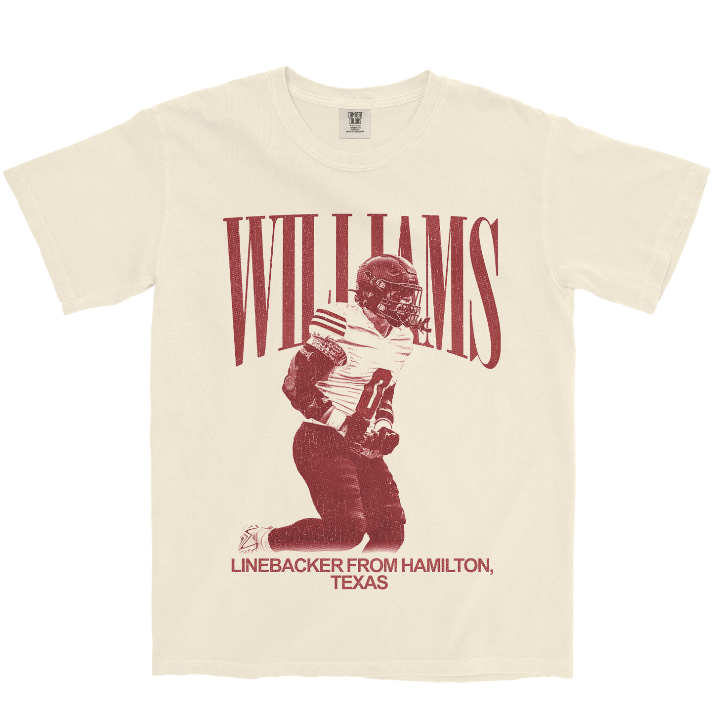 DECLAN WILLIAMS VINTAGE IVORY TEE