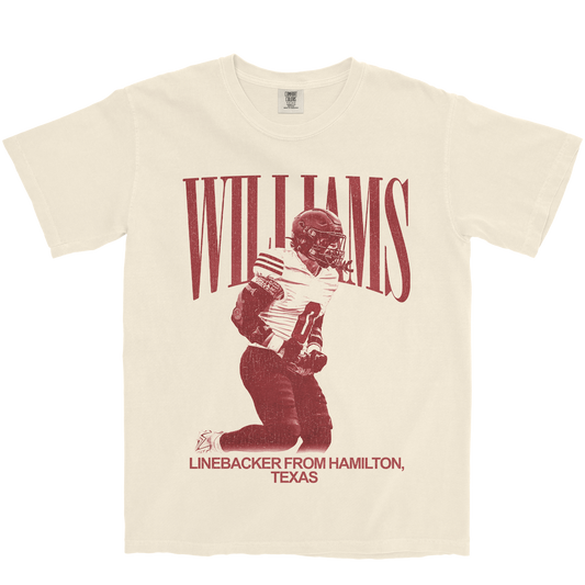 DECLAN WILLIAMS VINTAGE IVORY TEE