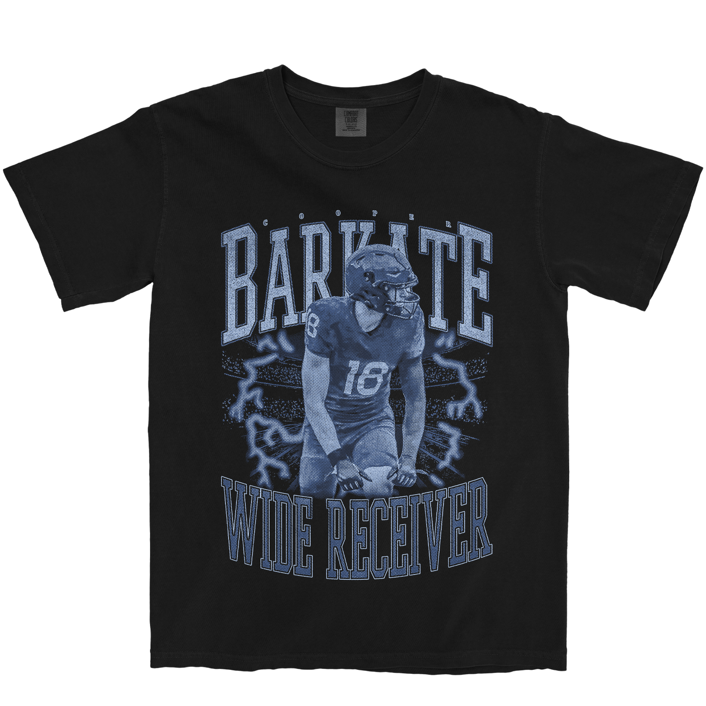 COOPER BARKATE VINTAGE BLACK TEE