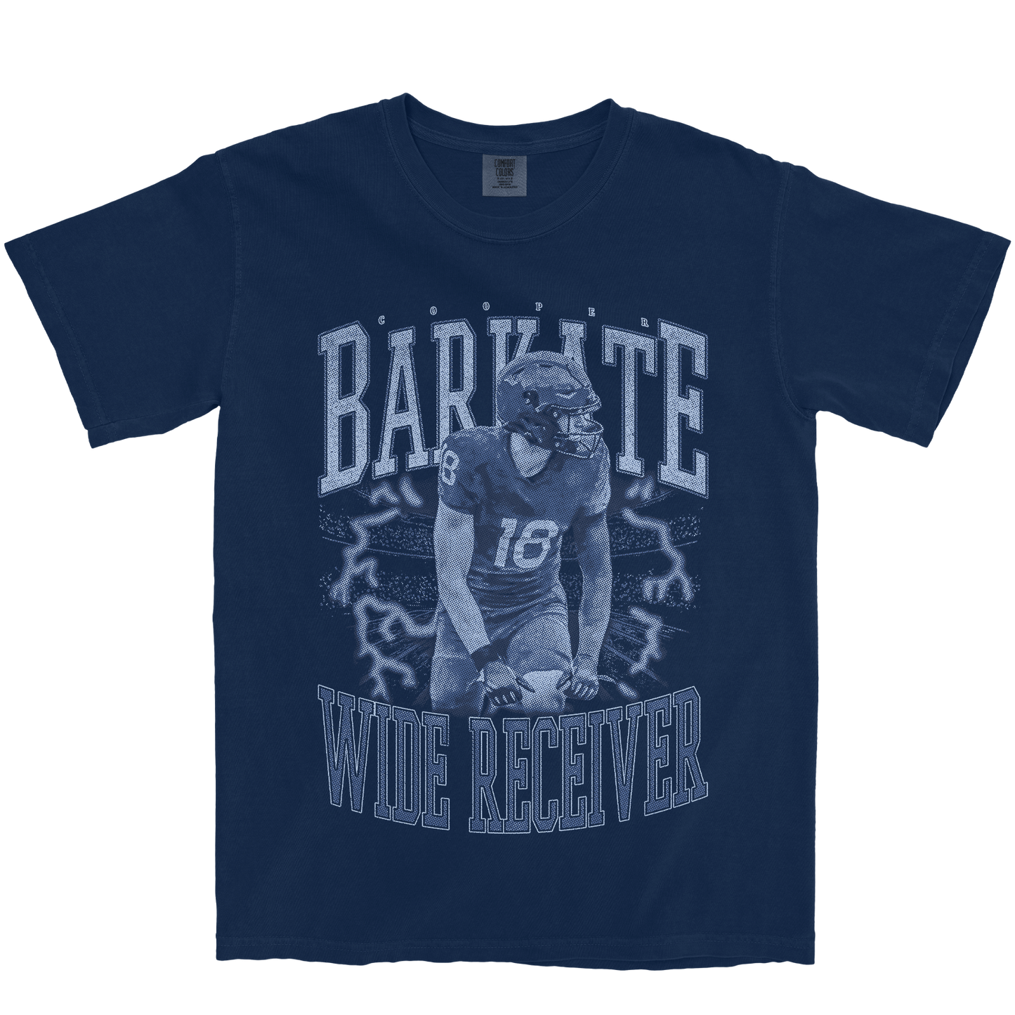 COOPER BARKATE VINTAGE NAVY TEE
