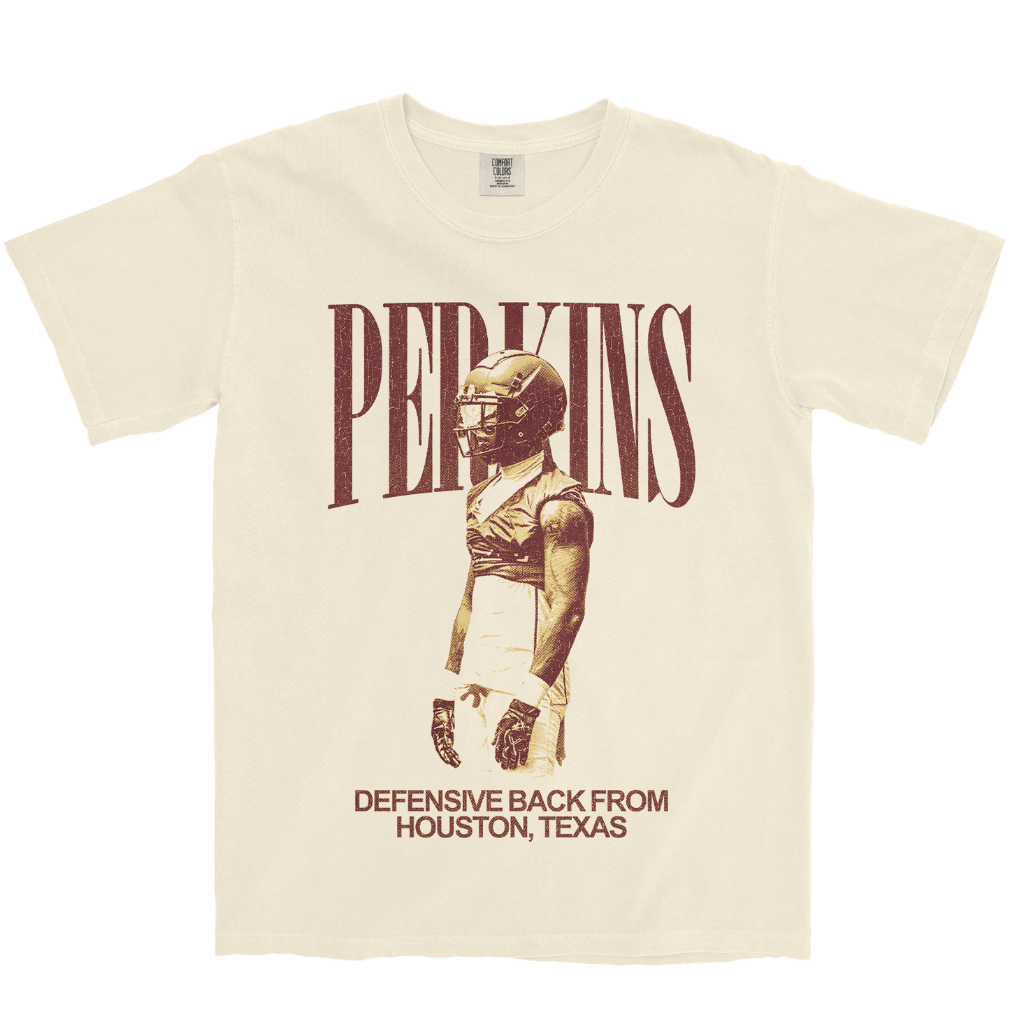 JADEN PERKINS VINTAGE IVORY TEE
