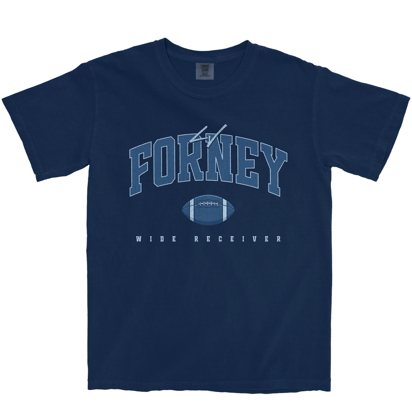 LJ FORNEY FOOTBALL NAVY TEE