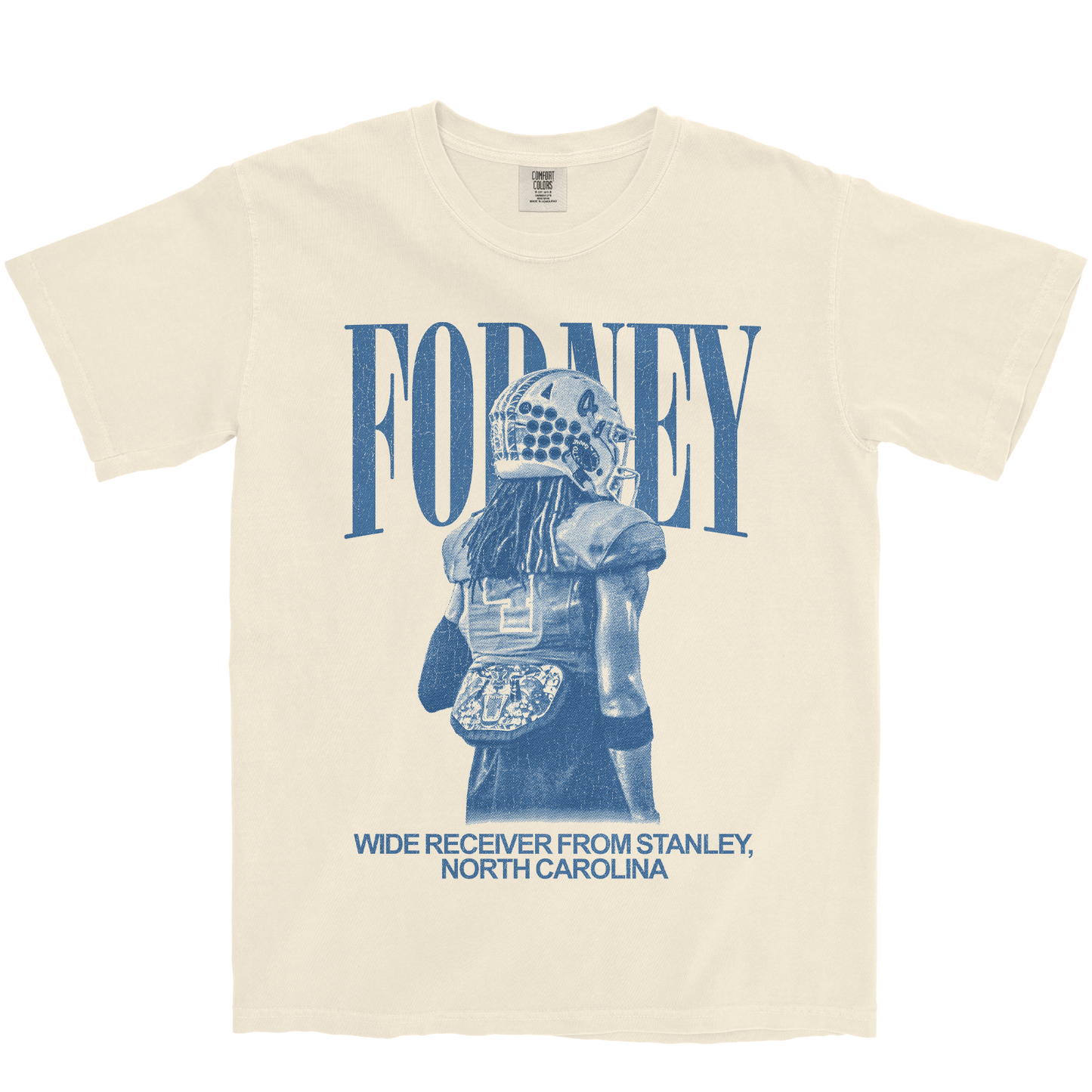 LJ FORNEY VINTAGE IVORY TEE