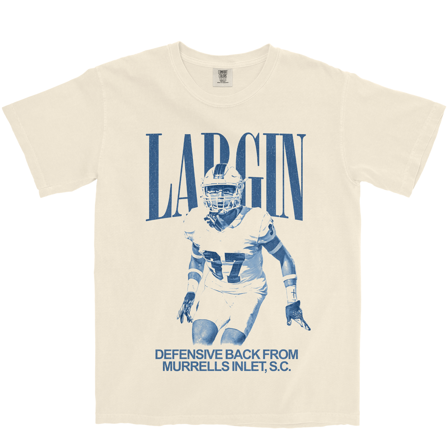 RYAN LARGIN VINTAGE IVORY TEE