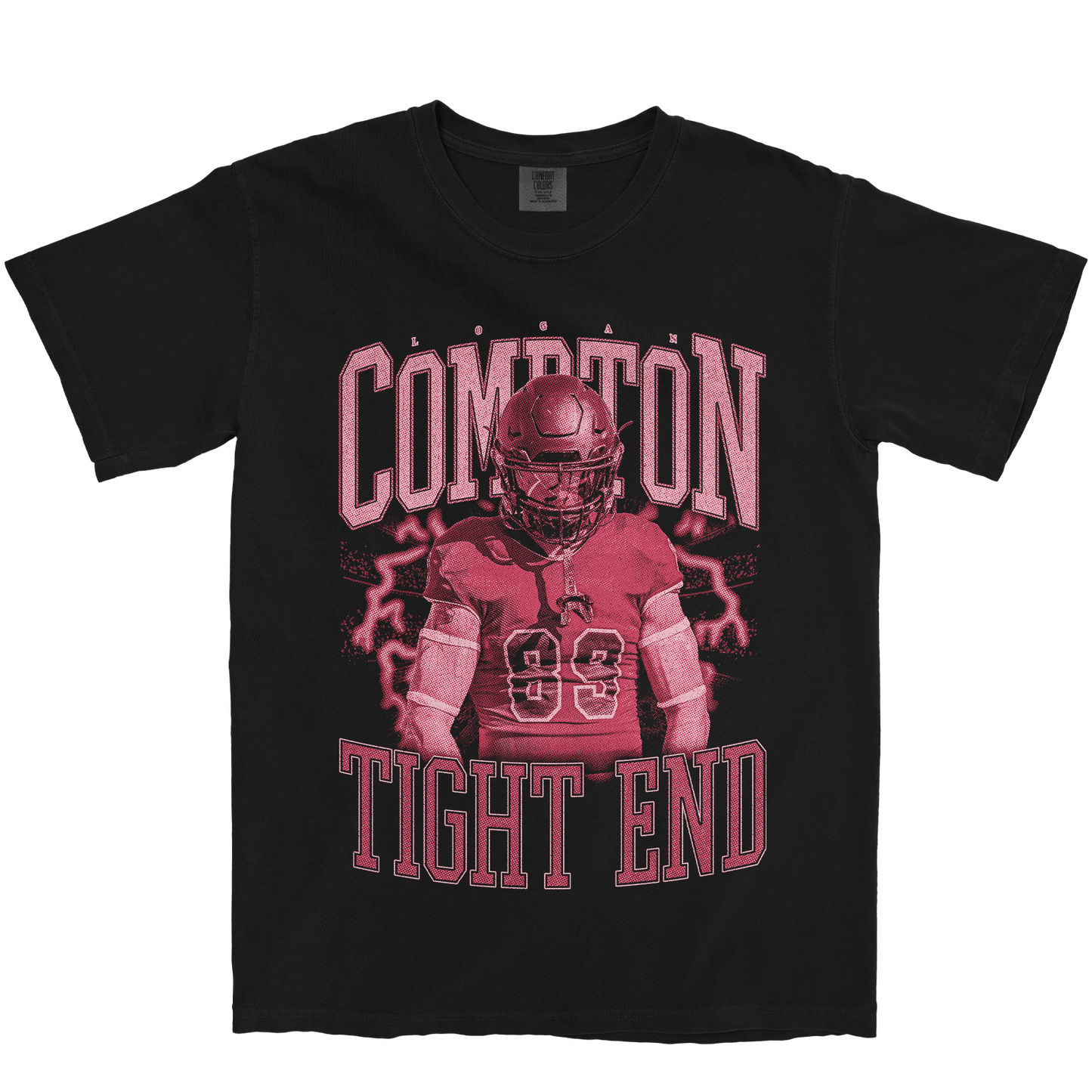 LOGAN COMPTON VINTAGE BLACK TEE
