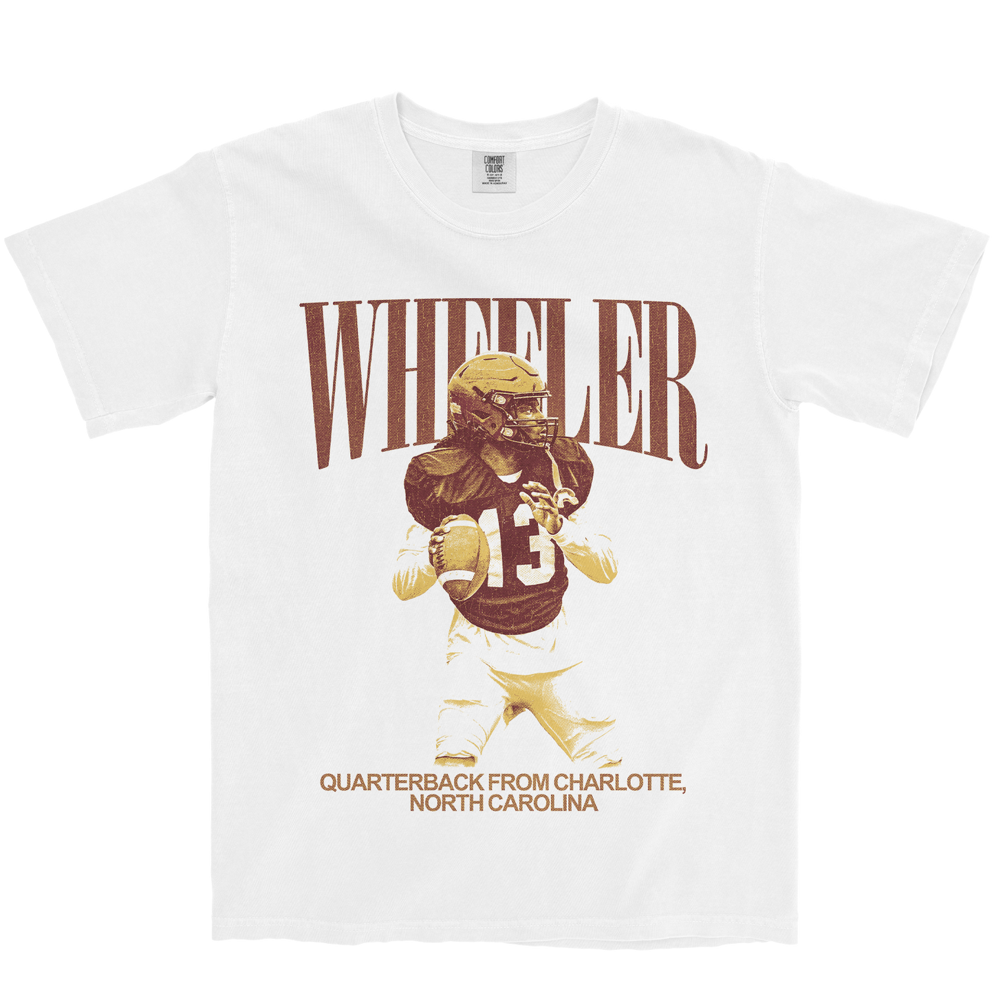 JUSTIN WHEELER VINTAGE WHITE TEE
