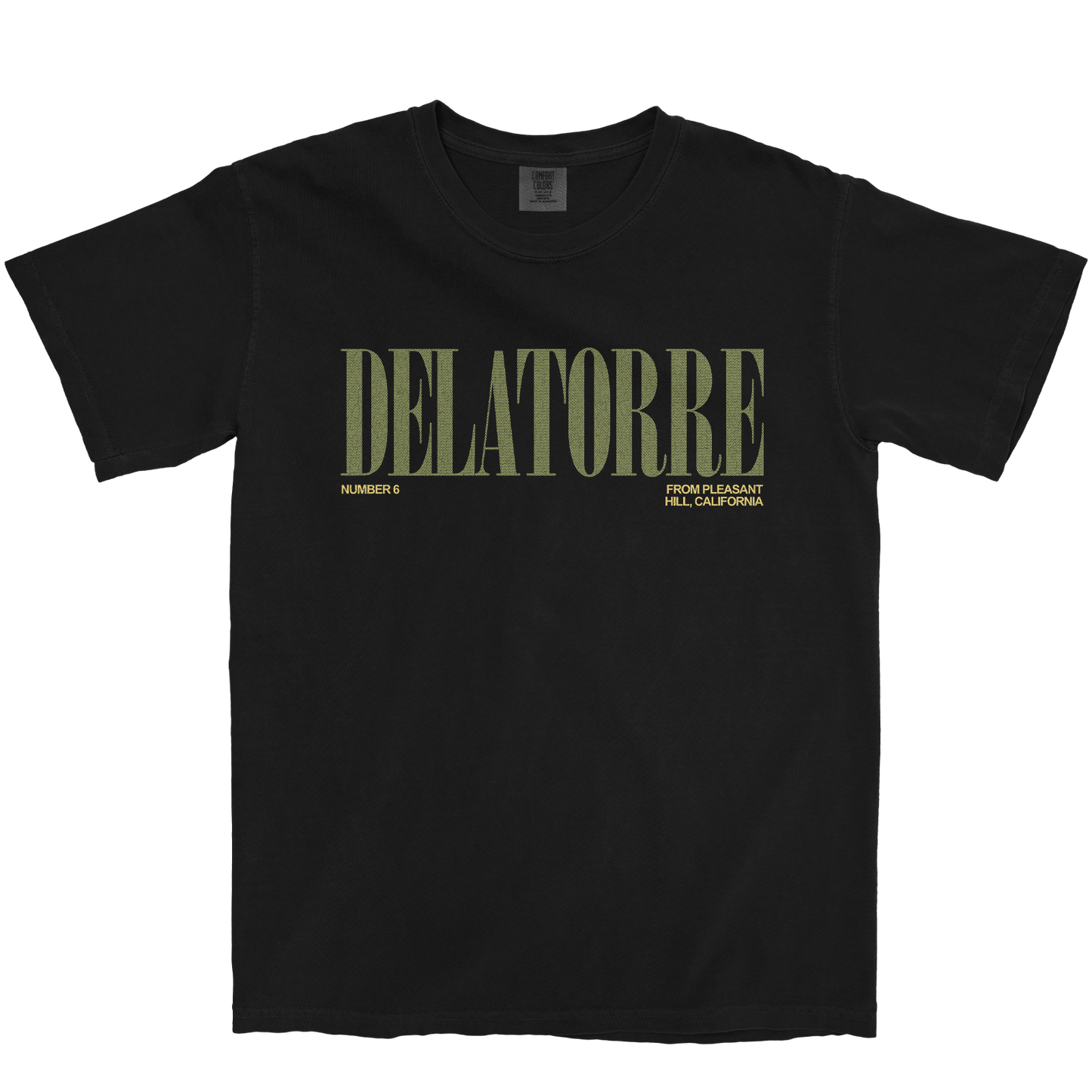 JESSICA DELATORRE CLASSIC BLACK TEE